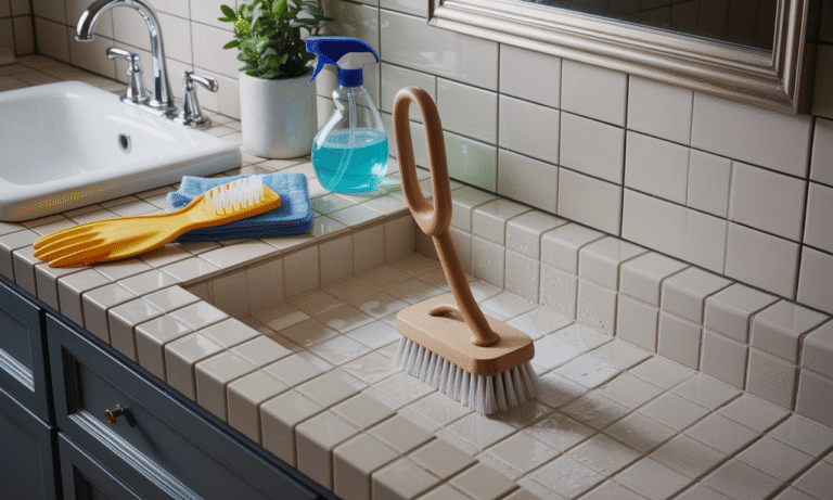 découvrez des astuces simples et pratiques pour nettoyer efficacement les joints de votre salle de bains, éliminer les moisissures et retrouver des surfaces impeccables sans effort !