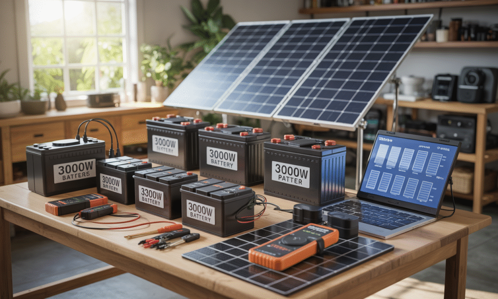 découvrez comment sélectionner la batterie idéale pour un panneau solaire de 3000w : critères essentiels, capacité, autonomie et conseils pour optimiser votre installation solaire.