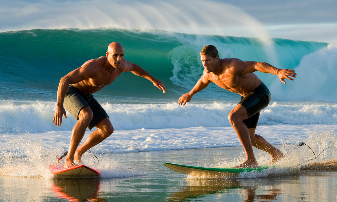 découvrez l’histoire captivante de la rivalité et de la fraternité entre kelly slater et andy irons, deux légendes du surf dont les destins se sont entrelacés entre compétition féroce et respect mutuel.