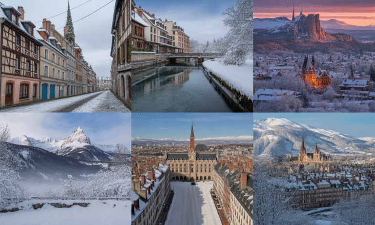 découvrez les 5 villes les plus froides de france où les températures hivernales atteignent des records. un guide pour explorer des destinations glaciales, idéales pour les amateurs de froid et de paysages enneigés.