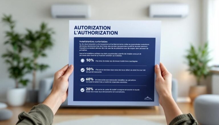 découvrez dans cet article si une autorisation est nécessaire pour installer une climatisation chez vous et les démarches à suivre selon la législation en vigueur.