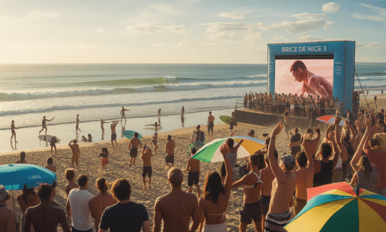 découvrez le nouveau teaser de brice de nice 3, révélé après le buzz provoqué par igor à hossegor. entre humour et surprises, le film promet des vagues d'émotions et d'aventures inédites !