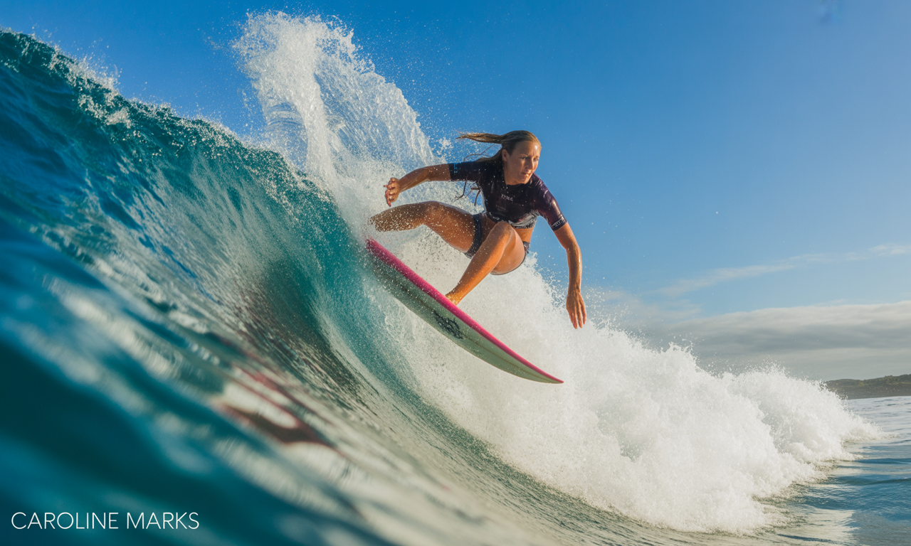 à seulement 21 ans, caroline marks partage son expérience et ses émotions après avoir décroché le titre historique de championne du monde de surf. découvrez son parcours exceptionnel et les moments forts de sa victoire.
