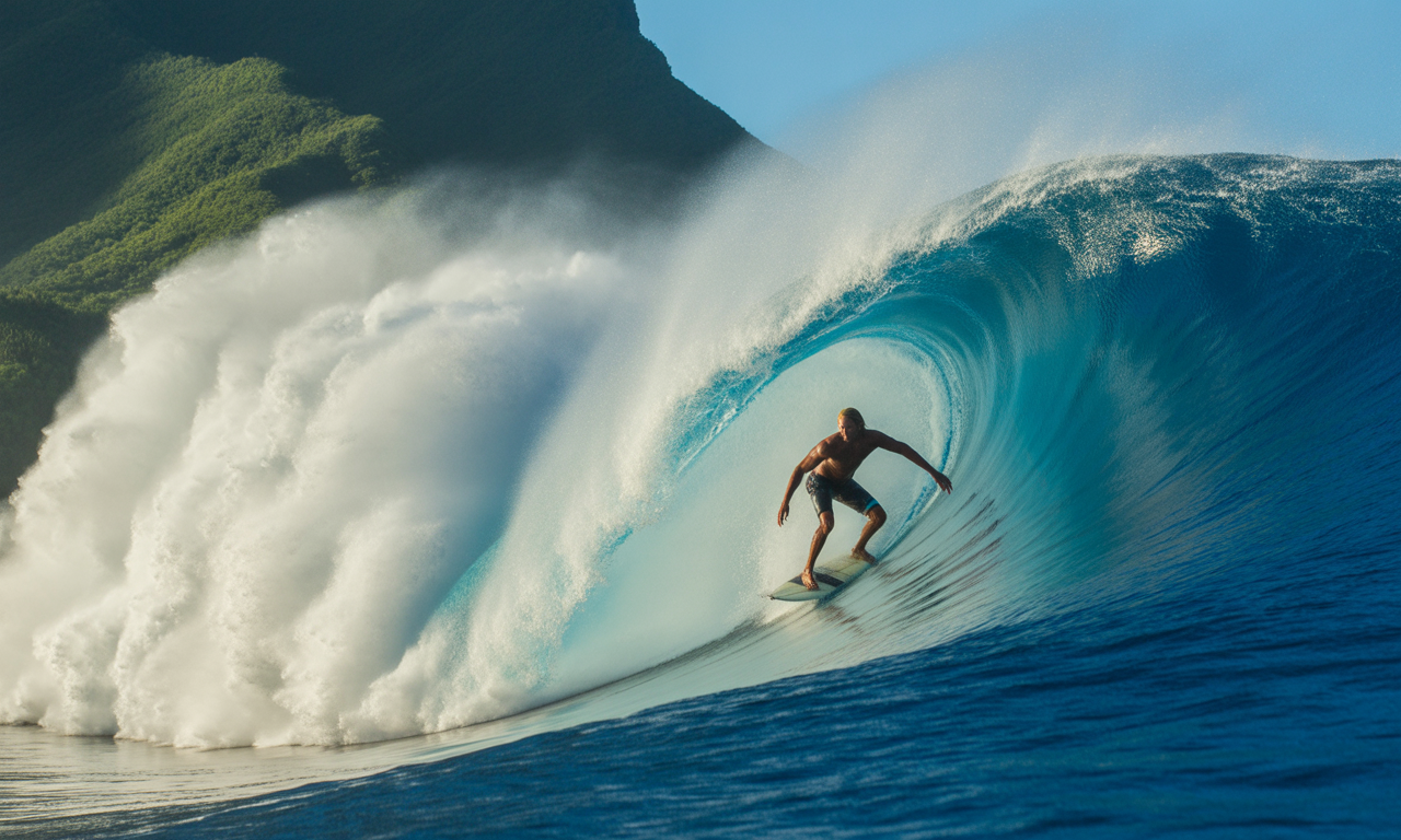 découvrez comment laird hamilton a réalisé un score exceptionnel à teahupoo, maîtrisant aussi bien les vagues gauches que droites sur l’un des spots de surf les plus mythiques au monde.