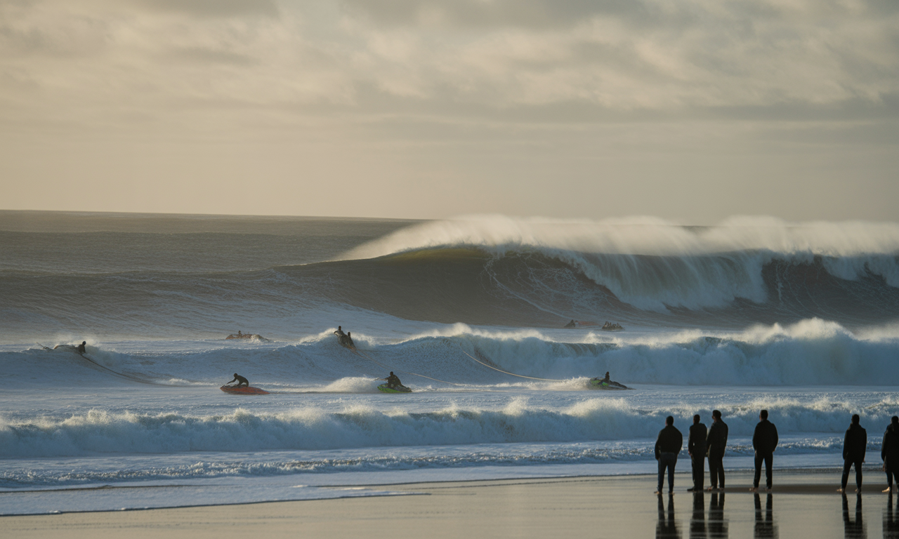 découvrez nazaré, le spot mythique du surf au portugal, où des vagues géantes repoussent les limites de l'extrême et inspirent les surfeurs du monde entier à relever des défis hors du commun.