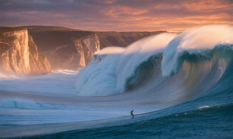 découvrez nazaré, célèbre pour ses vagues géantes qui attirent les plus grands surfeurs du monde. plongez dans l’univers spectaculaire où adrénaline et exploits inspirent tous les passionnés de sensations fortes.