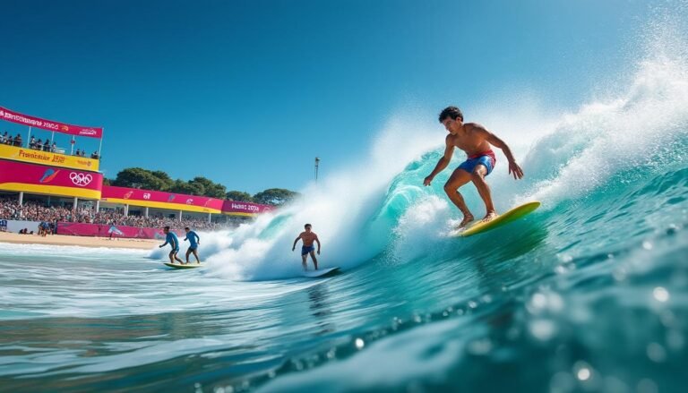découvrez le format de l’épreuve de surf aux jeux olympiques de paris 2024, incluant les règles, les manches et le déroulement de la compétition.