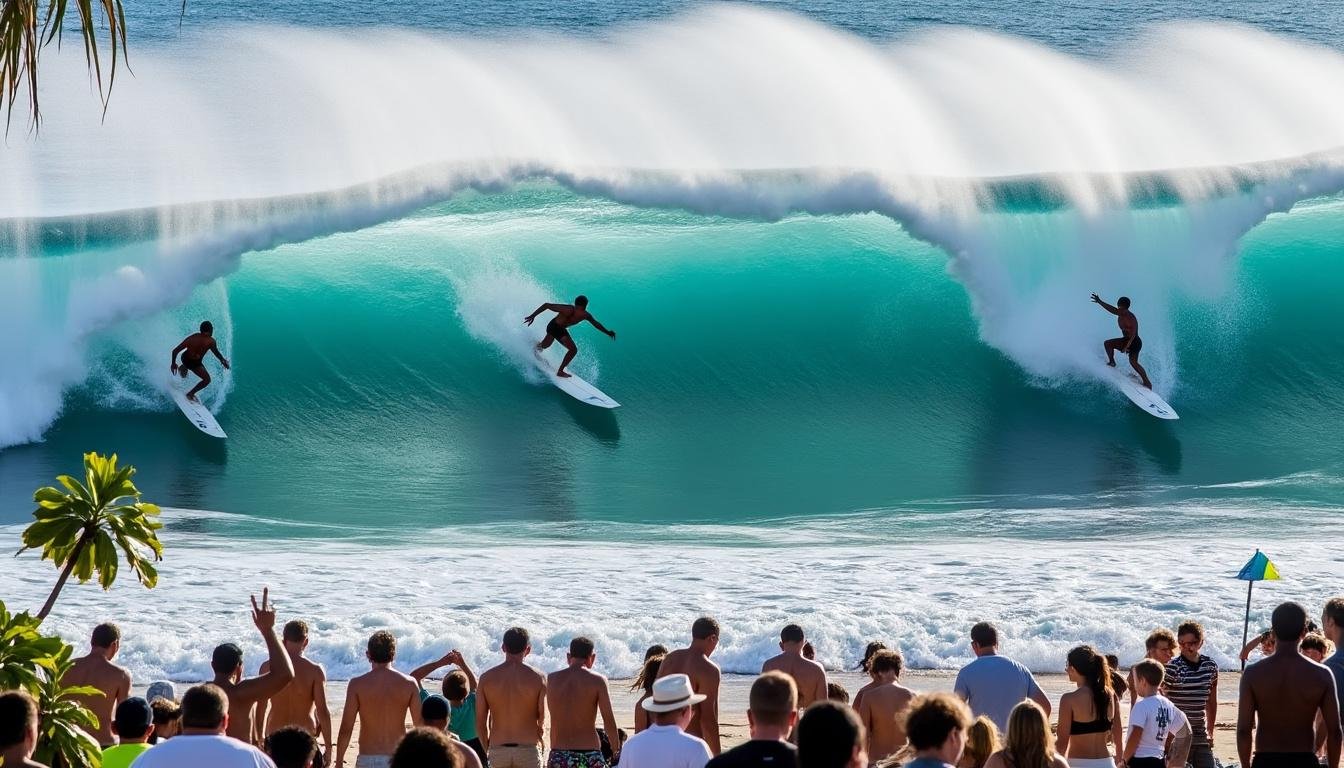 découvrez le format de l’épreuve de surf aux jeux olympiques de paris 2024 : organisation, règles et déroulement de la compétition.