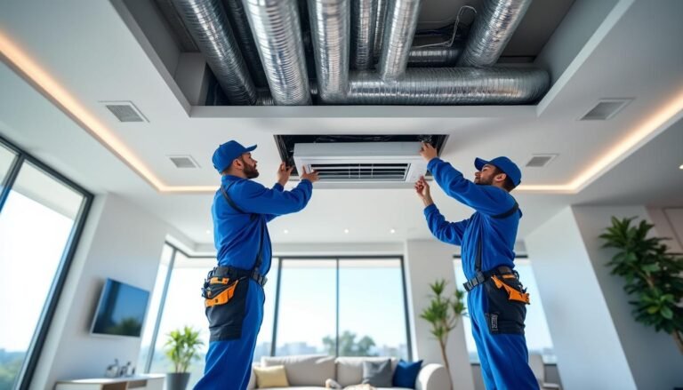 découvrez le coût d'installation d'une climatisation réversible gainable, les facteurs influençant le prix, et comment bien préparer votre projet pour un confort optimal toute l'année.