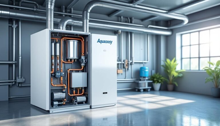 découvrez le fonctionnement et les avantages du chauffe-eau thermodynamique sur air extrait aquacosy, une solution écologique et économique pour produire votre eau chaude sanitaire.