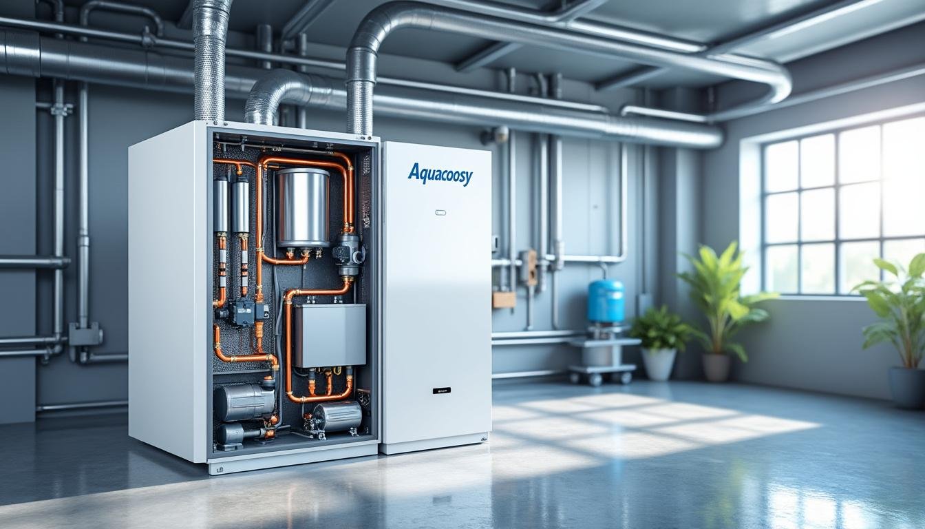 découvrez le fonctionnement et les avantages du chauffe-eau thermodynamique sur air extrait aquacosy, une solution écologique et économique pour produire votre eau chaude sanitaire.