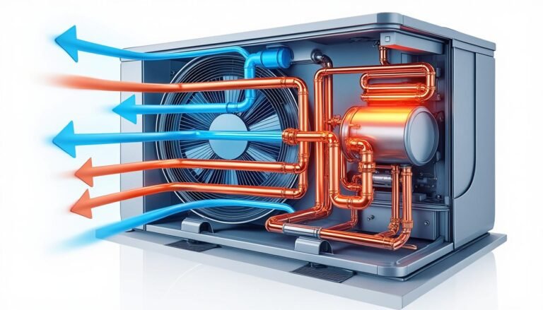 découvrez le fonctionnement d'une pompe à chaleur air/eau, un système efficace pour chauffer votre logement en utilisant l'énergie de l'air extérieur.
