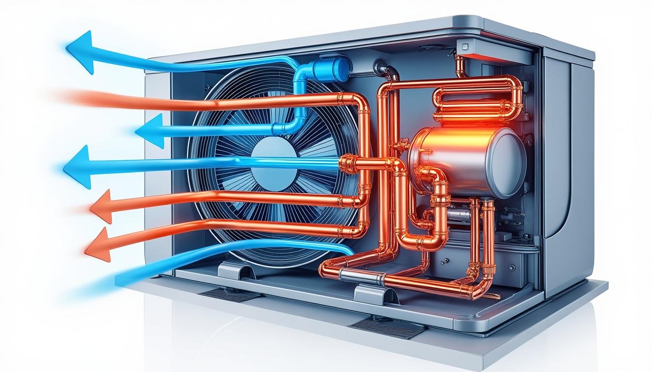 découvrez le fonctionnement d'une pompe à chaleur air/eau, un système efficace pour chauffer votre logement en utilisant l'énergie de l'air extérieur.