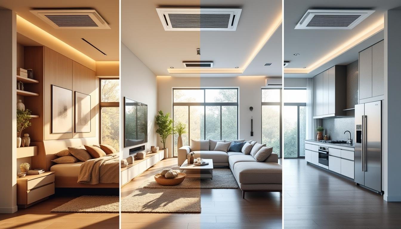 découvrez comment la climatisation par zone permet de maintenir une température idéale dans chaque pièce de votre maison pour un confort optimal et des économies d'énergie.