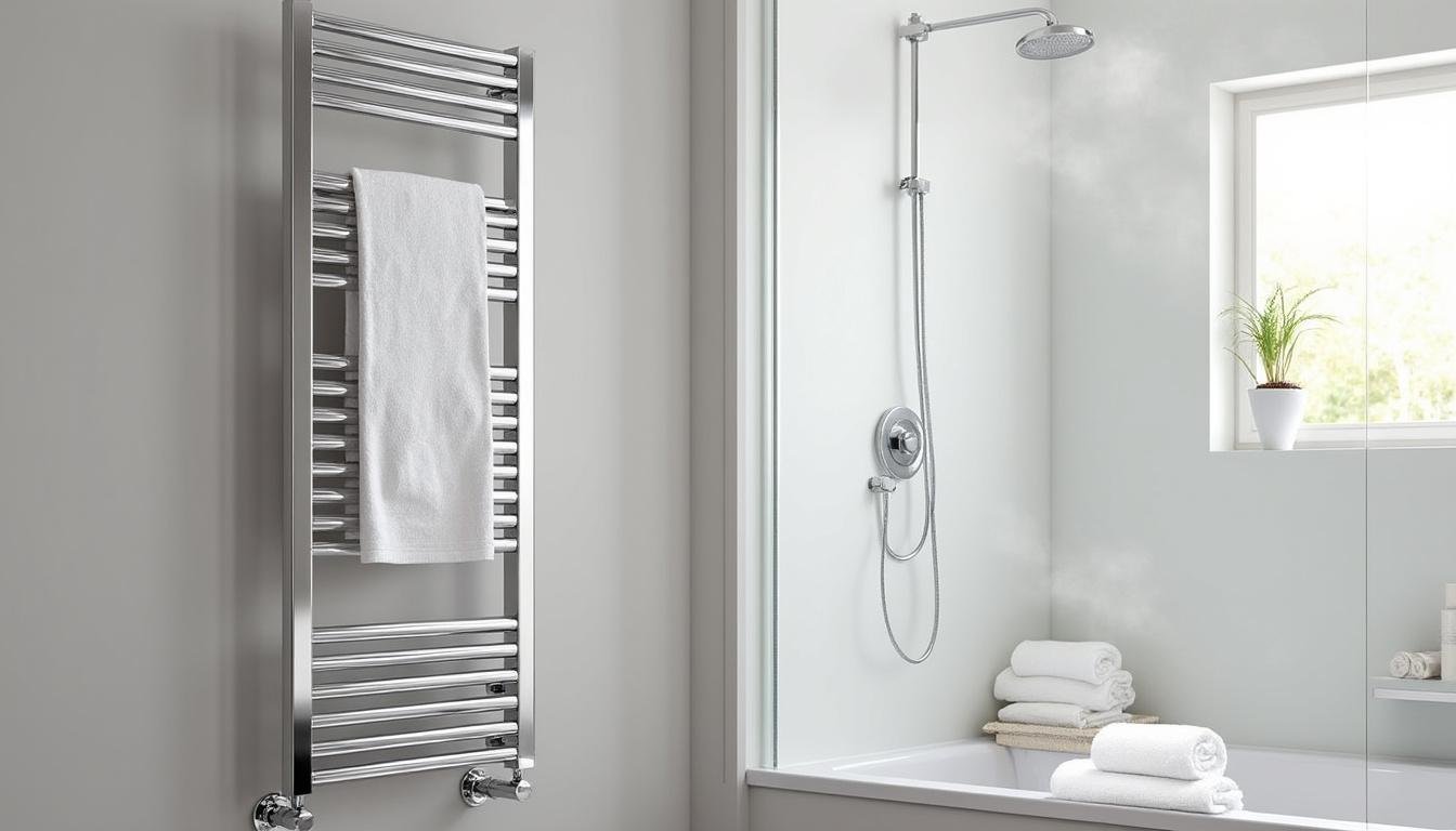 découvrez le sèche-serviettes soufflant télia, l'alliance parfaite entre confort et efficacité pour chauffer votre salle de bain tout en gardant vos serviettes bien au chaud.