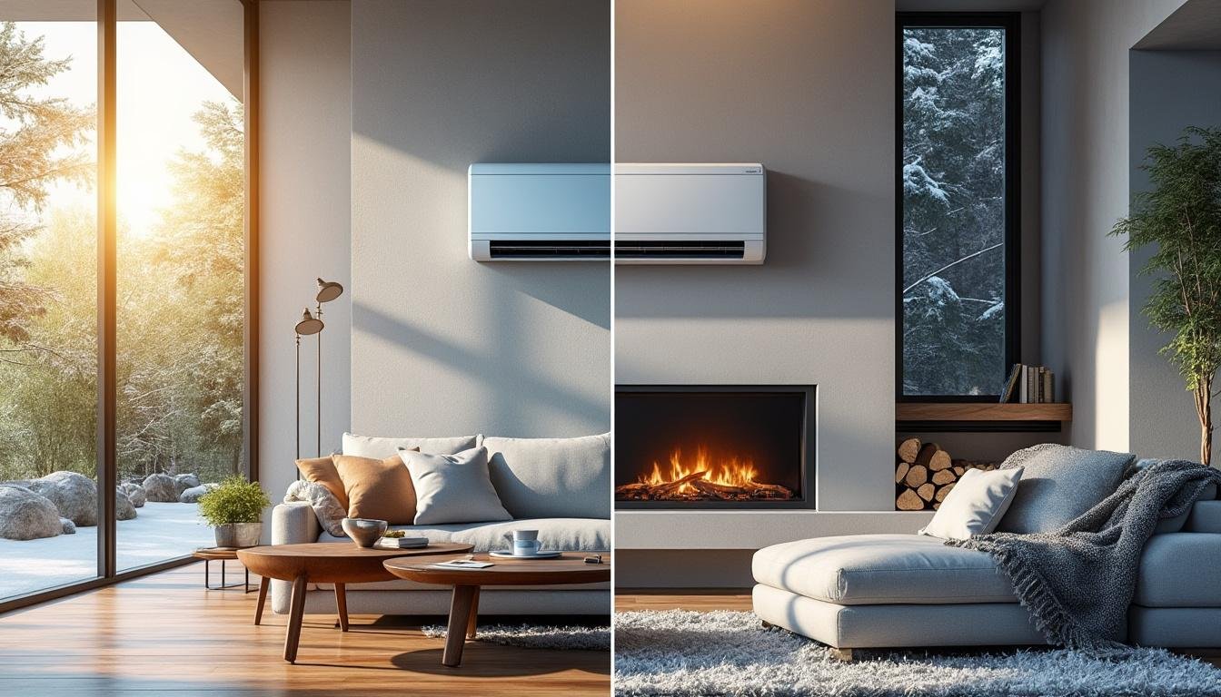 découvrez pourquoi la climatisation réversible est un investissement économique toute l'année, offrant chauffage en hiver et fraîcheur en été tout en réalisant des économies d'énergie.