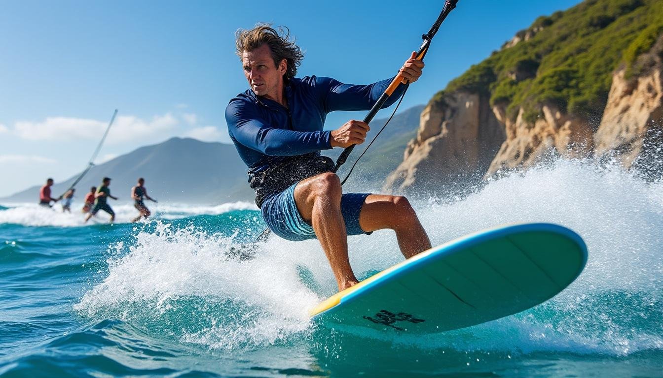 découvrez robby naish, windsurfeur emblématique à 61 ans, et son influence majeure sur le développement et la popularité du windsurf à travers les décennies.
