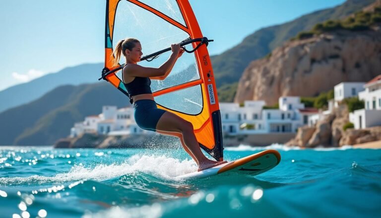 découvrez les secrets et techniques du windsurf avec le club vass en grèce, qui donne la leçon pour maîtriser ce sport passionnant.