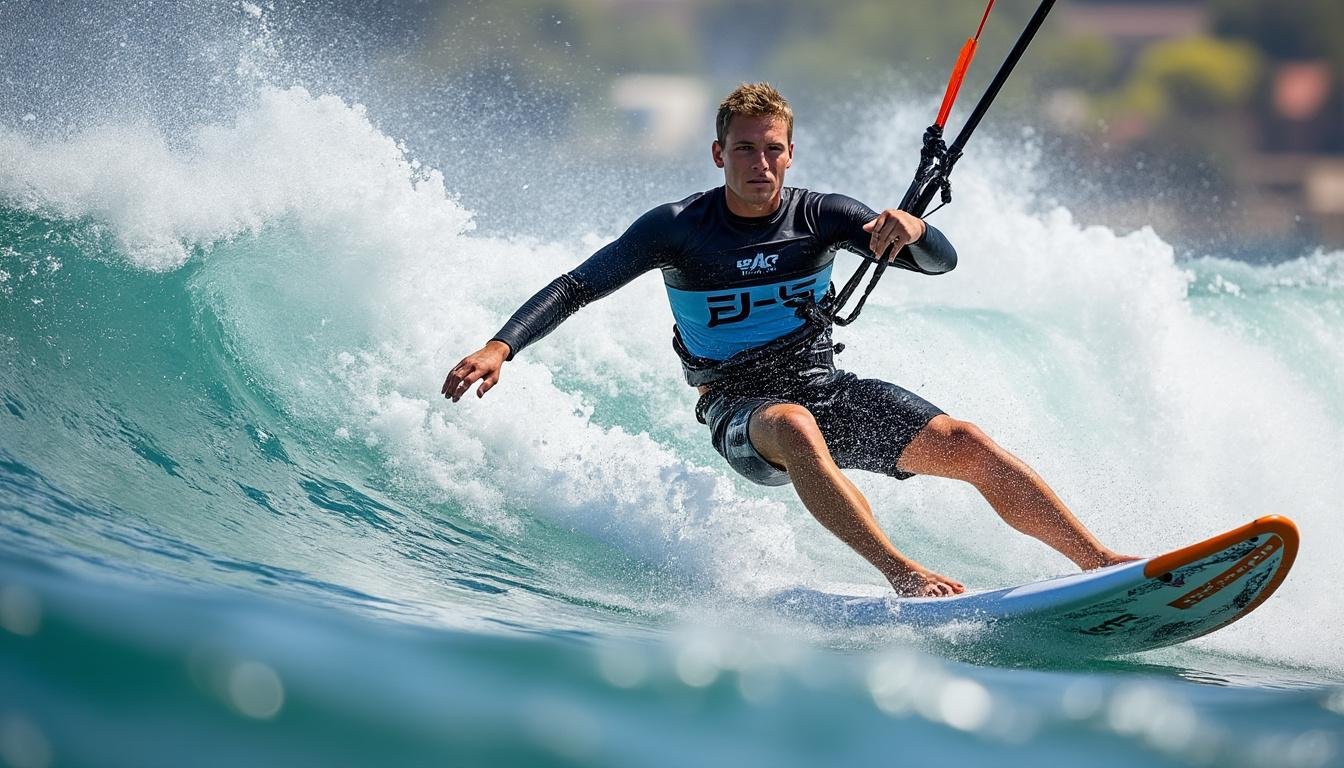 découvrez robby naish en action à lanes, offrant une démonstration exceptionnelle de windsurf alliant performance et passion pour ce sport emblématique.