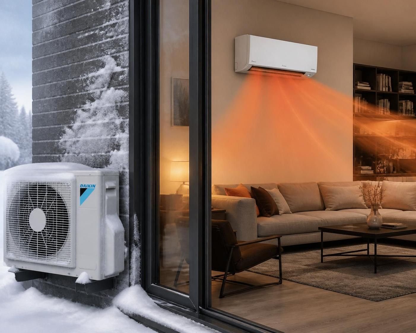 comment régler votre climatiseur daikin en mode chauffage pour un confort optimal, et apprenez ses limites face aux températures très basses lors des grands froids.