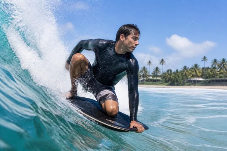Drop knee en bodyboard : la position pour passer au niveau supérieur