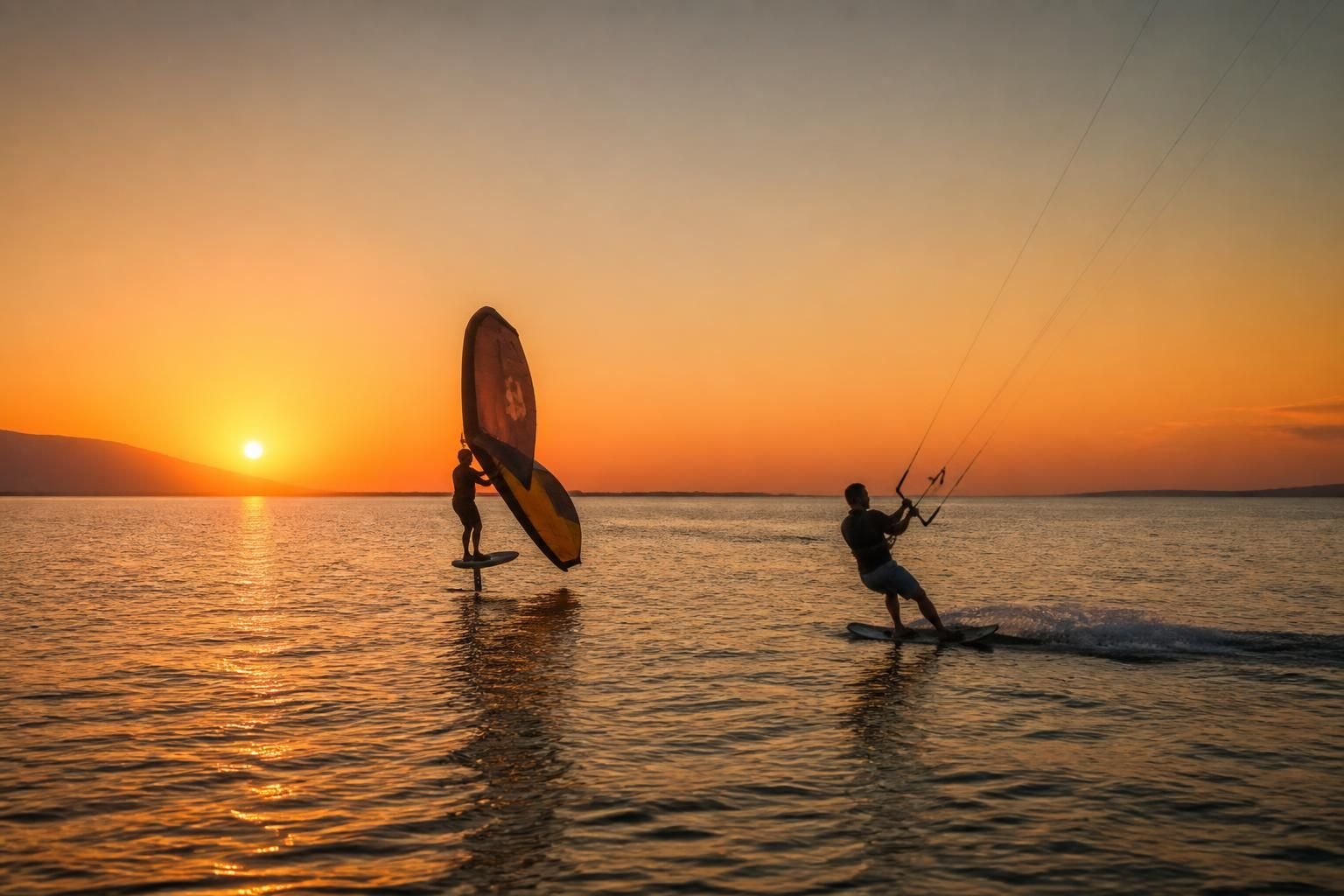 les différences entre le wing foil et le kitesurf pour bien choisir votre sport nautique quand vous débutez. conseils, avantages et astuces pour faire le meilleur choix.