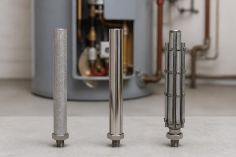 Anode de chauffe-eau : magnésium, titane ou hybride, laquelle choisir