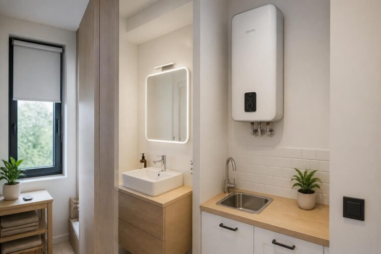 Chauffe-eau extra-plat : la solution pour les petits espaces