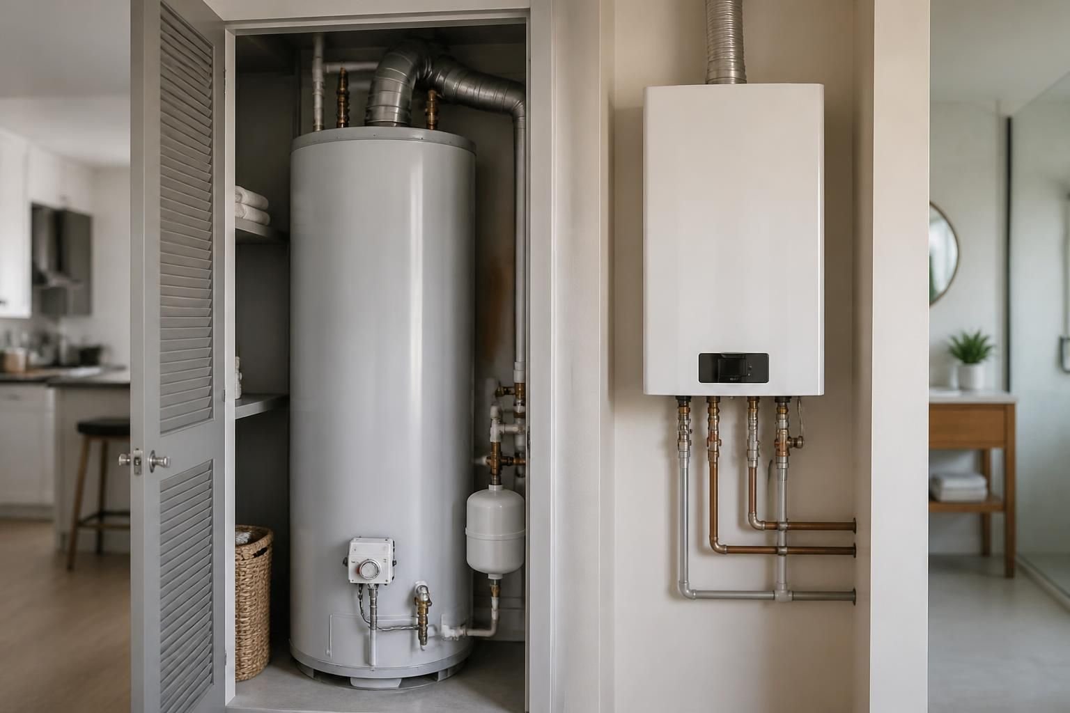découvrez les différences entre chauffe-eau gaz à accumulation et instantané, et choisissez la solution la mieux adaptée à vos besoins pour un confort optimal et des économies d'énergie.