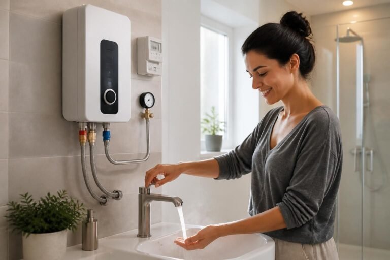 Chauffe-eau instantané : fonctionnement, limites et pour qui c&rsquo;est fait