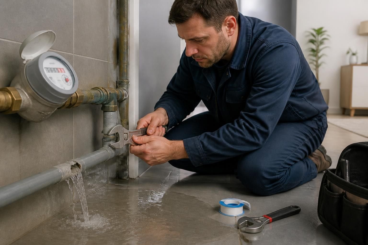 découvrez qui est responsable du paiement en cas de fuite d'eau après compteur et quelles sont les premières démarches à effectuer pour limiter les dégâts.