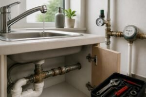 Pression d&rsquo;eau trop faible dans la maison : causes et solutions