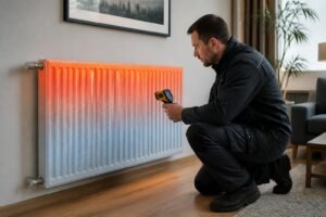 Radiateur froid en bas ou en haut : diagnostic et solutions