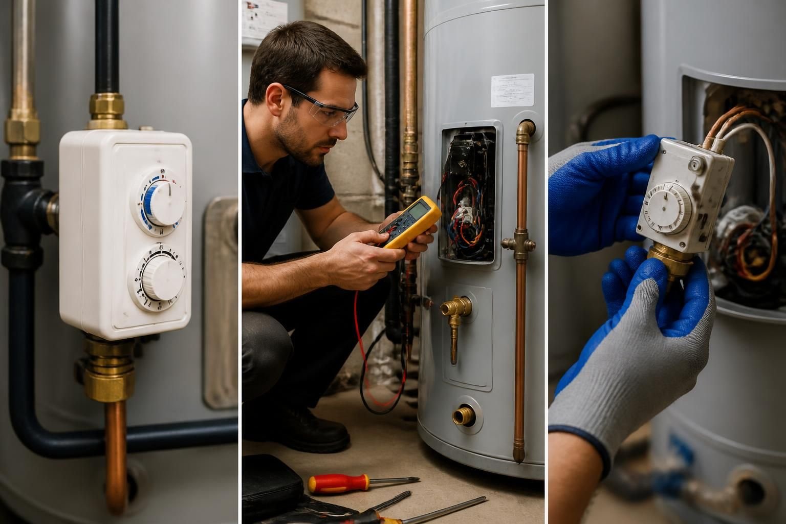 découvrez comment régler, dépanner et remplacer votre thermostat de chauffe-eau pour garantir une eau toujours à bonne température et éviter les pannes.