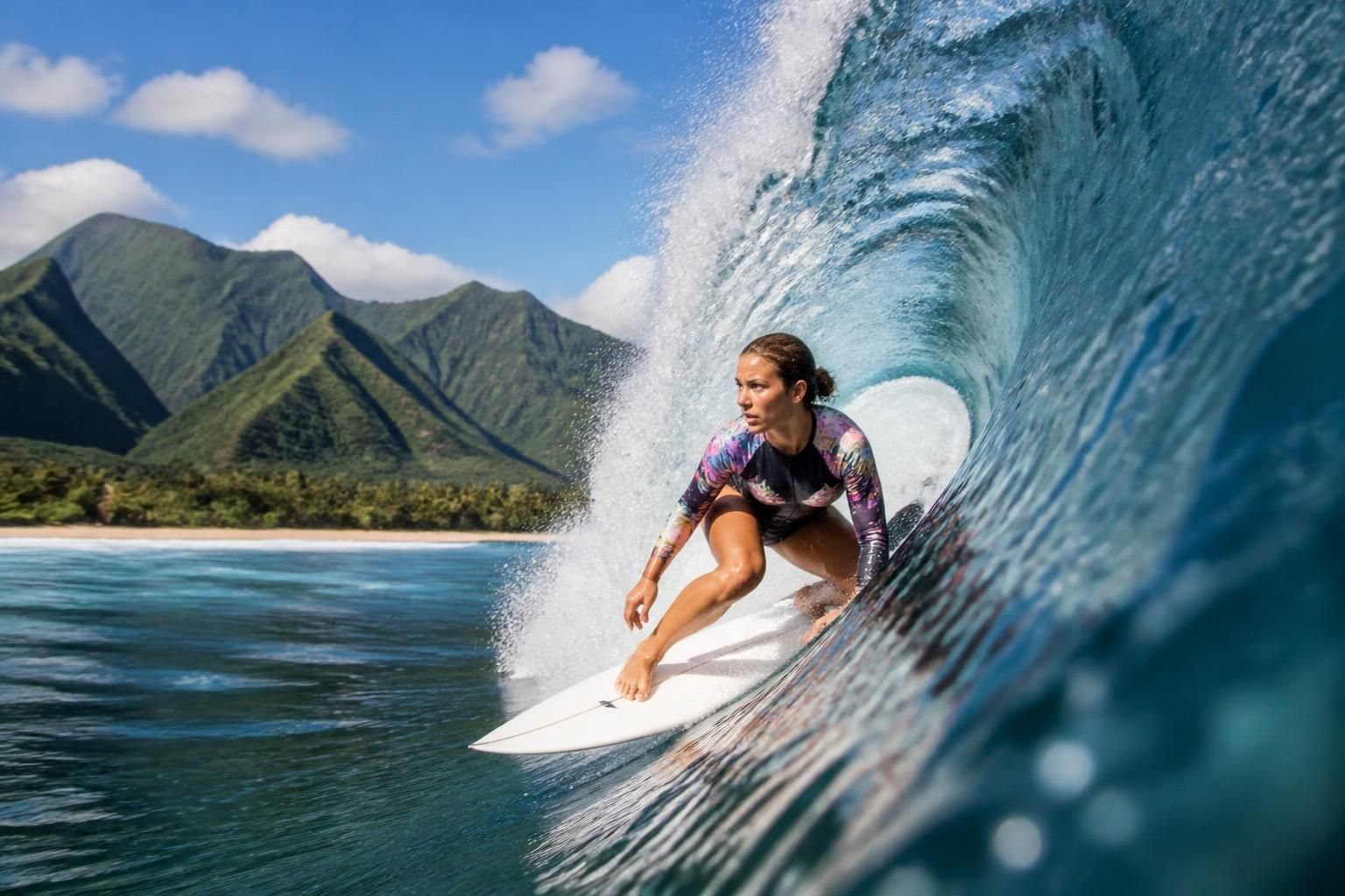découvrez le parcours inspirant et le palmarès impressionnant de johanne defay, la talentueuse surfeuse réunionnaise reconnue sur la scène internationale.