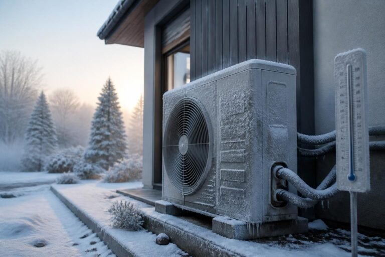 Pompe à chaleur par grand froid : performances réelles et limites